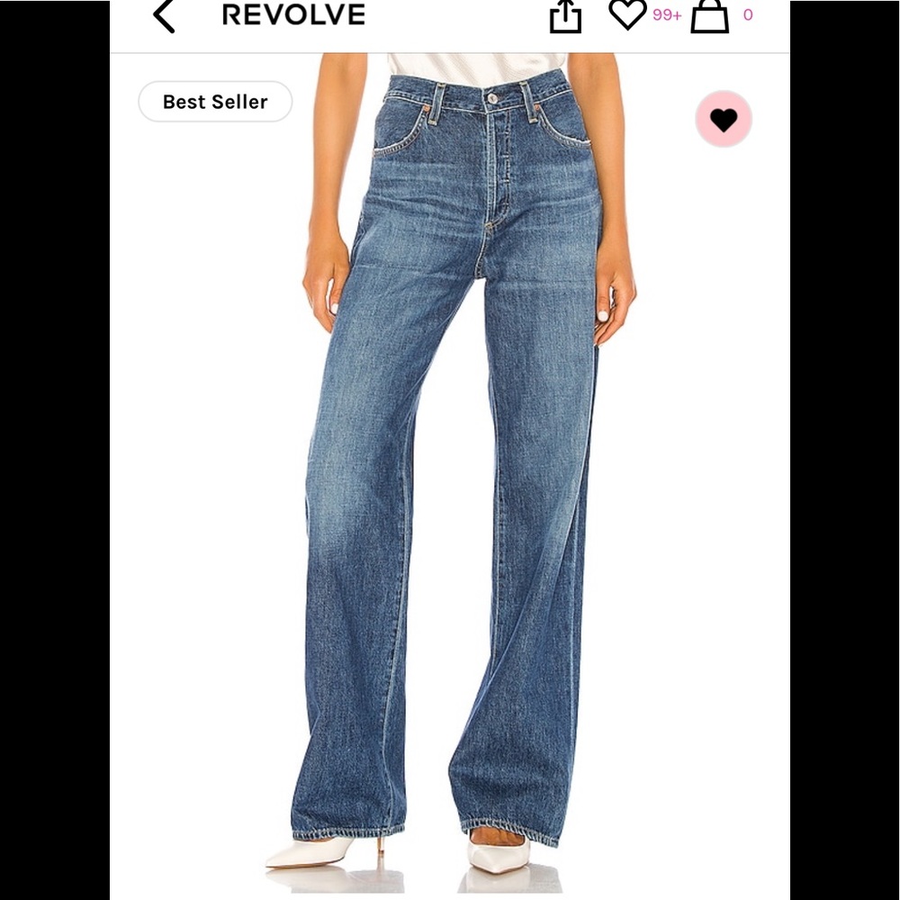 **Revolve Best seller** Citizens of Humanity Annina Trouser Sz 25